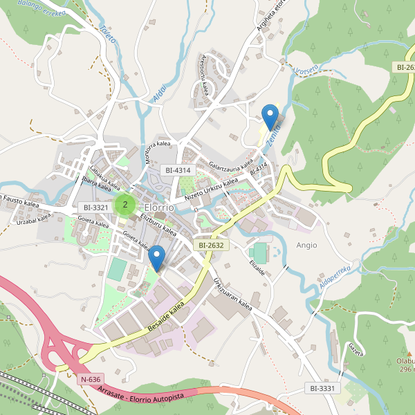 Mapa de escuelas en Elorrio Thumbnail