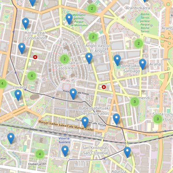 Mapa de escuelas en Vitoria Thumbnail