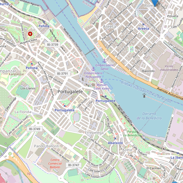 Mapa de mercados en Portugalete Thumbnail