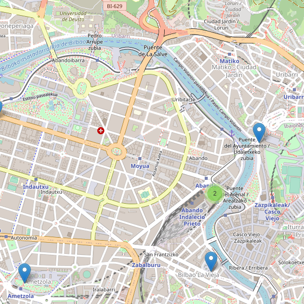 Mapa de monumentos en Bilbao Thumbnail