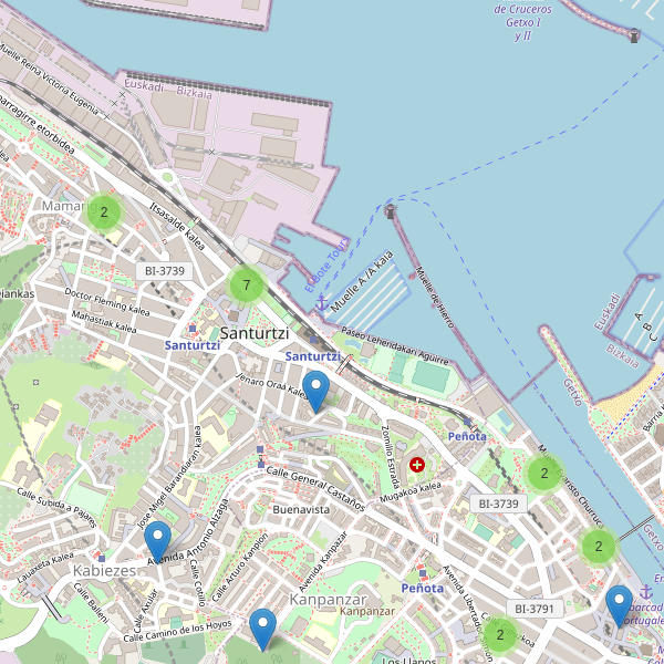 Thumbnail Mapa de restaurantes en Santurtzi