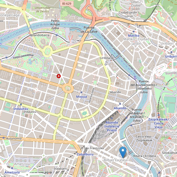 Mapa de sitios-arqueologicos en Bilbao Thumbnail