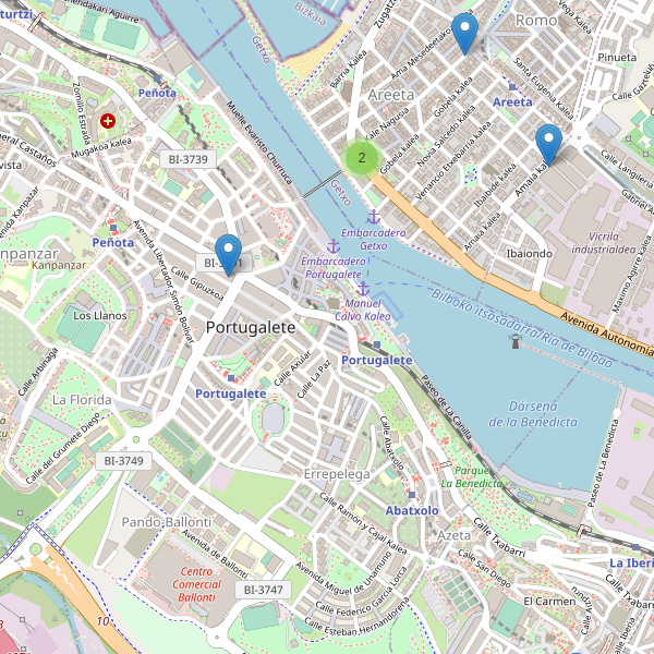 Mapa de taxi en Portugalete Thumbnail