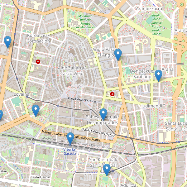 Mapa de taxi en Vitoria Thumbnail