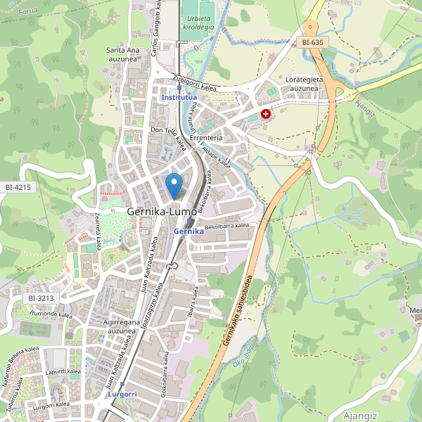 Thumbnail Mapa de teatros en Gernika-Lumo