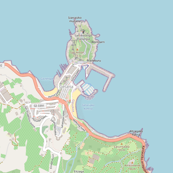 Thumbnail Mapa de teatros en Getaria