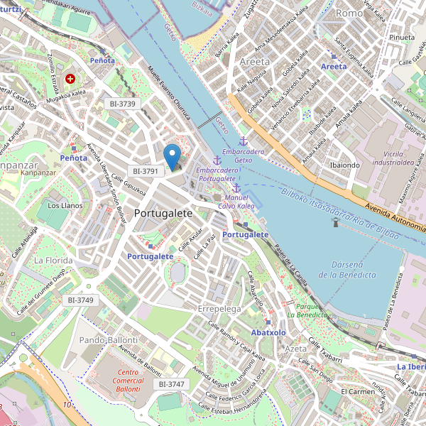 Thumbnail Mapa de teatros en Portugalete