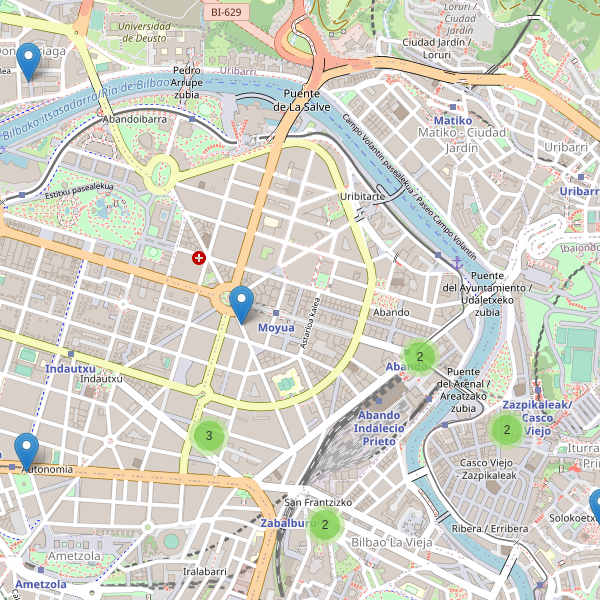 Mapa de telefonos en Bilbao Thumbnail