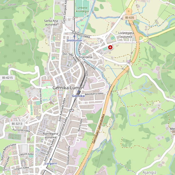 Mapa de vistas en Gernika-Lumo Thumbnail