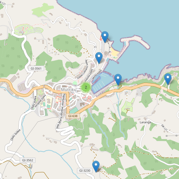 Mapa de vistas en Mutriku Thumbnail