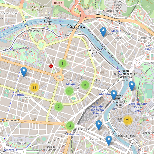 Mapa de zapatos en Bilbao Thumbnail
