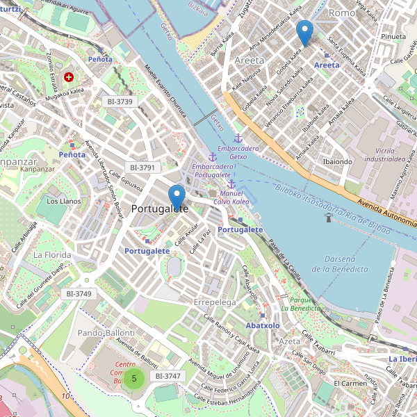 Mapa de zapatos en Portugalete Thumbnail