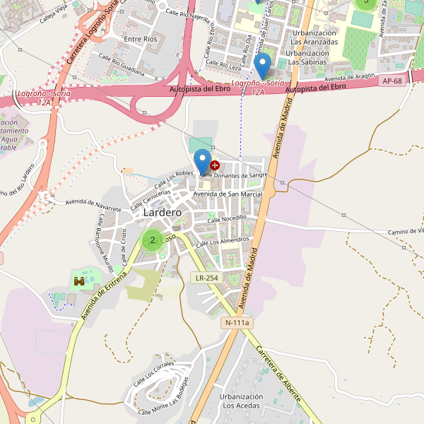 Thumbnail Mapa de aparcamientos en Lardero