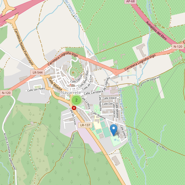 Thumbnail Mapa de aparcamientos en Navarrete