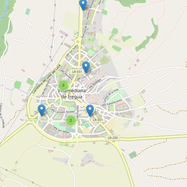 Thumbnail Mapa de aparcamientos en Villamediana de Iregua