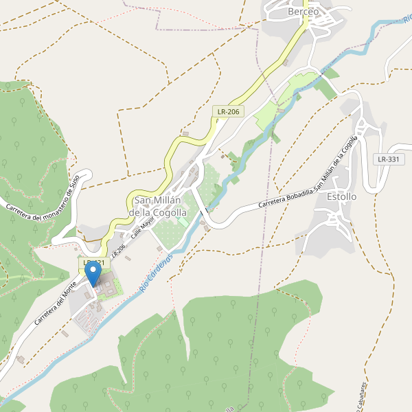 Mapa de aseos en San Millán de la Cogolla Thumbnail