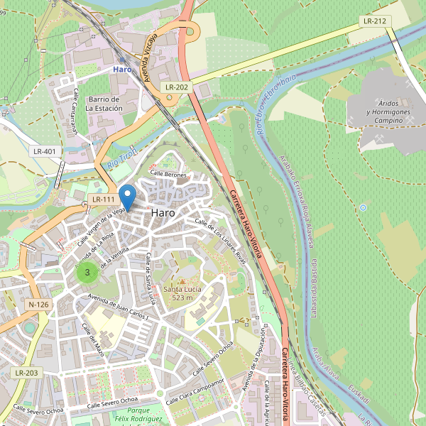 Mapa de cajeros-automaticos en Haro Thumbnail