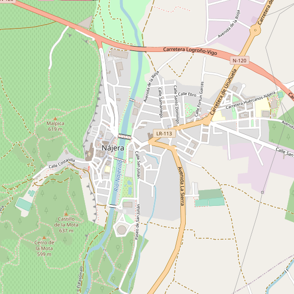 Thumbnail Mapa de cines en Nájera