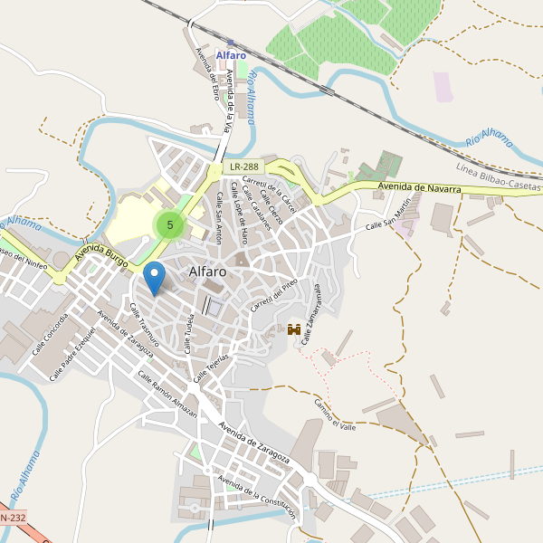 Mapa de escuelas en Alfaro Thumbnail