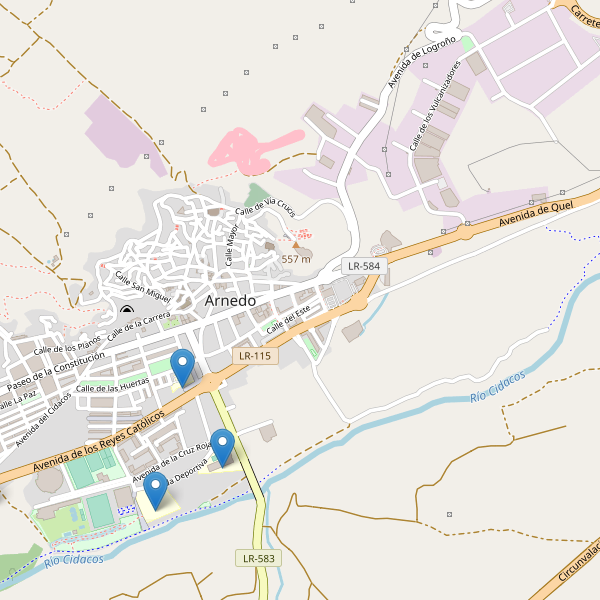 Mapa de escuelas en Arnedo Thumbnail