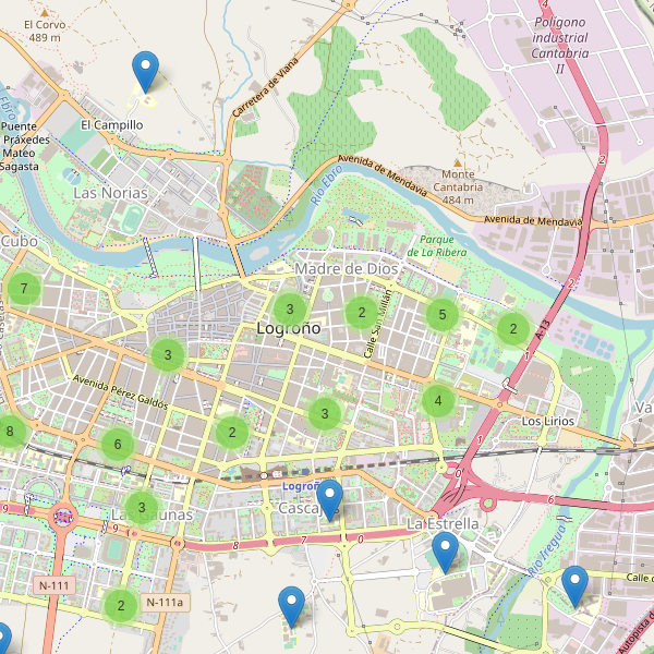 Mapa de escuelas en Logroño Thumbnail