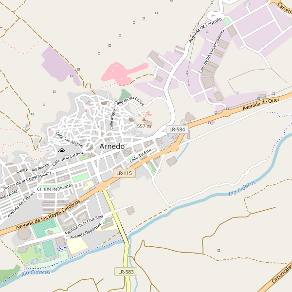 Mapa de estaciones en Arnedo Thumbnail