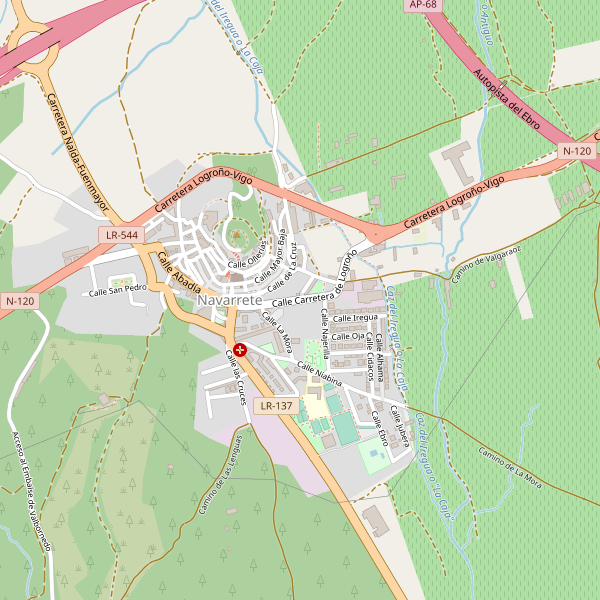 Mapa de estaciones en Navarrete Thumbnail