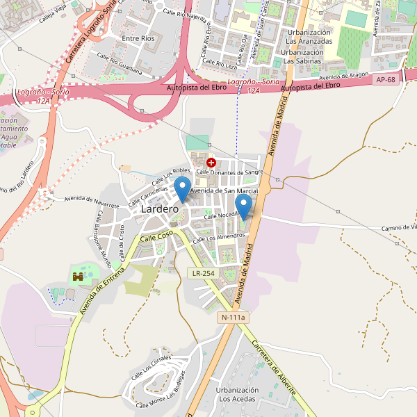 Thumbnail Mapa de farmacias en Lardero