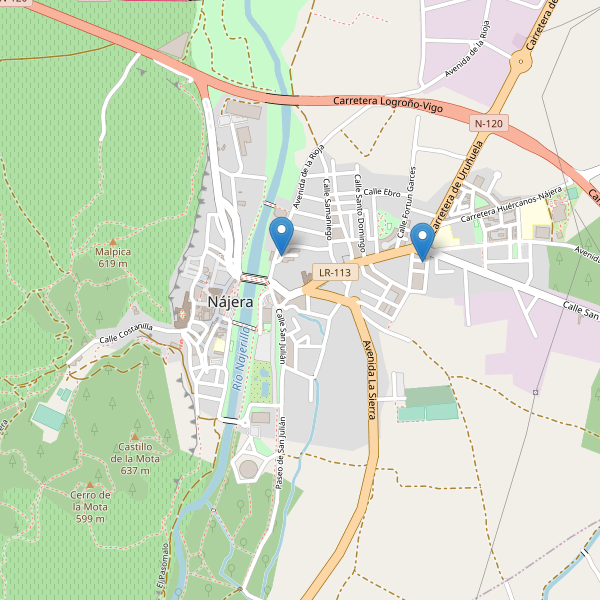 Thumbnail Mapa de farmacias en Nájera