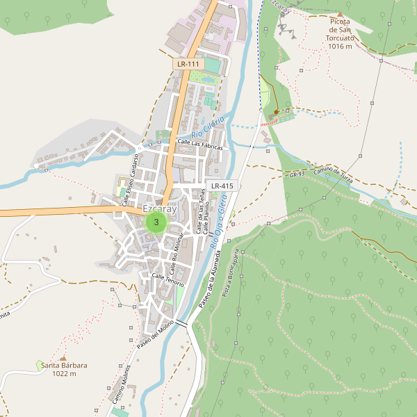 Thumbnail Mapa de hoteles en Ezcaray