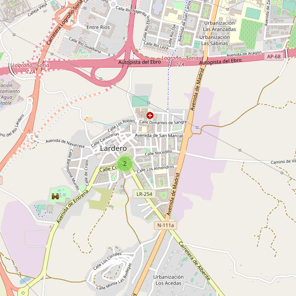 Mapa de iglesias en Lardero Thumbnail