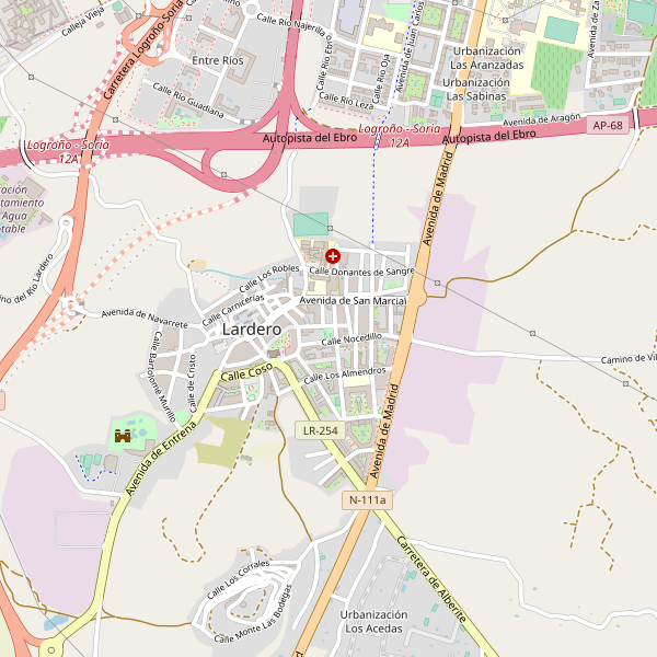 Mapa de mercados en Lardero Thumbnail