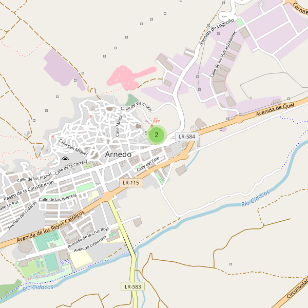 Mapa de monumentos en Arnedo Thumbnail