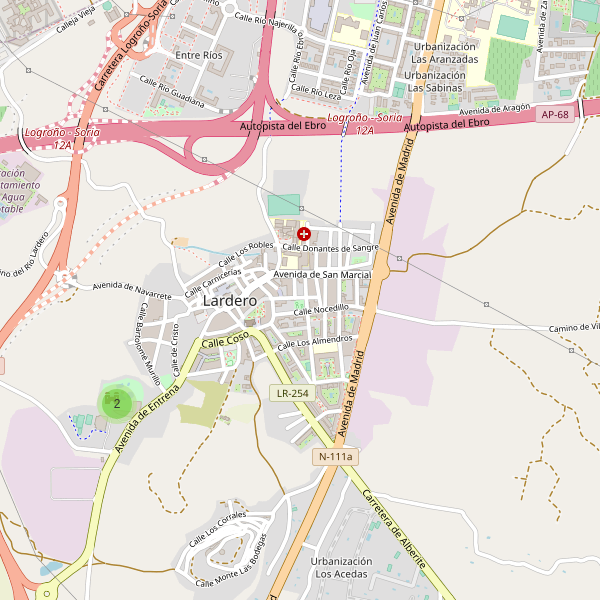 Mapa de monumentos en Lardero Thumbnail