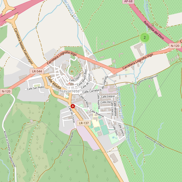 Mapa de monumentos en Navarrete Thumbnail