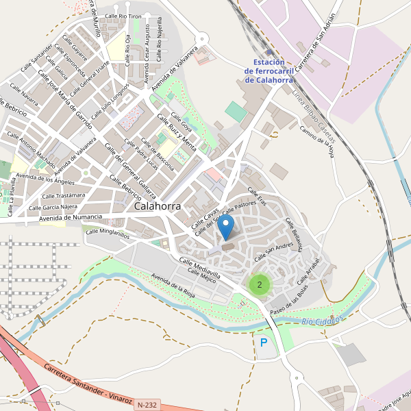 Thumbnail Mapa de museos en Calahorra