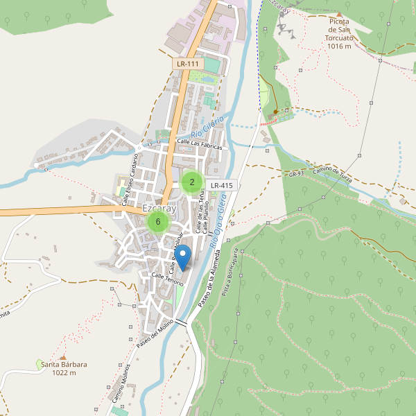 Thumbnail Mapa de restaurantes en Ezcaray