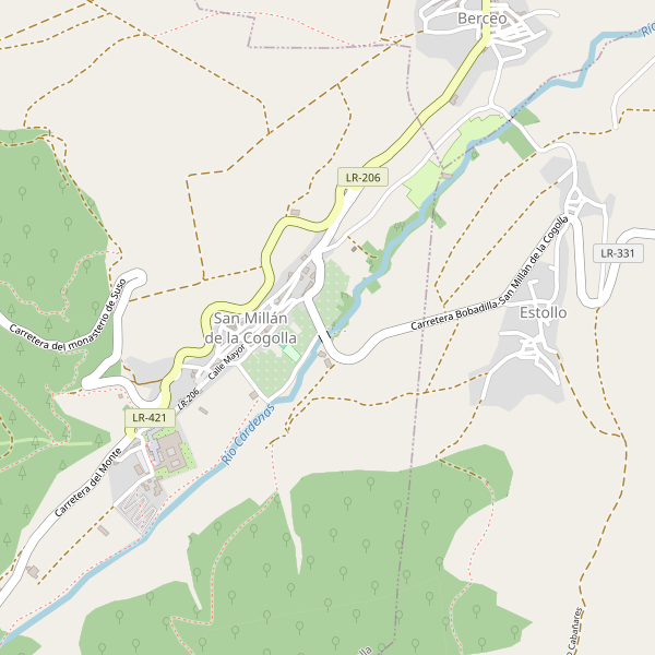 Mapa de ropa en San Millán de la Cogolla Thumbnail