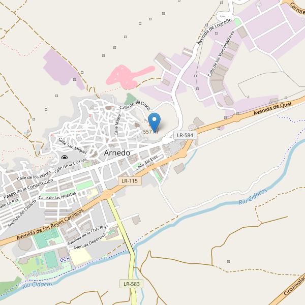 Mapa de sitios-arqueologicos en Arnedo Thumbnail