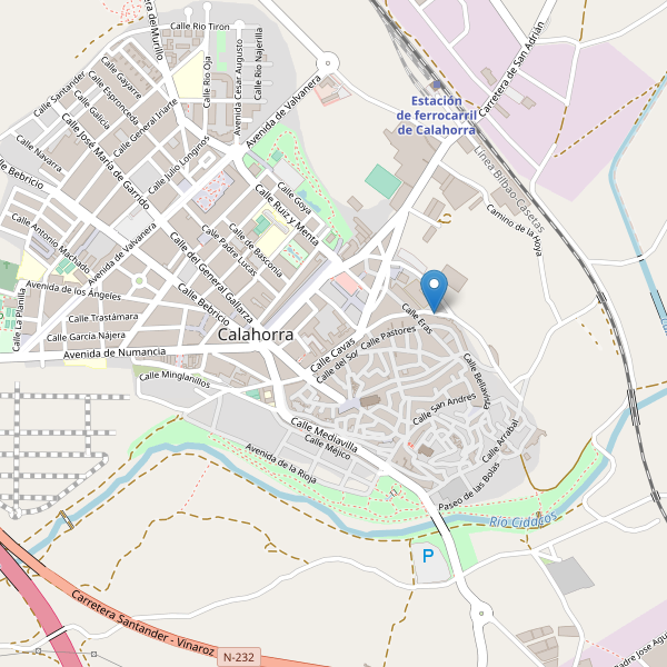 Mapa de sitios-arqueologicos en Calahorra Thumbnail