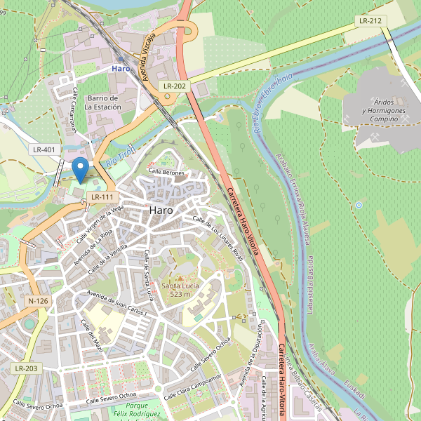 Mapa de sitios-arqueologicos en Haro Thumbnail