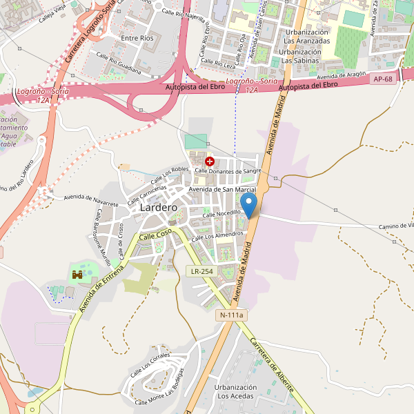 Thumbnail Mapa de supermercados en Lardero