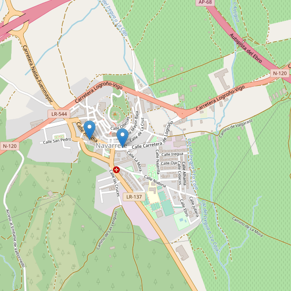 Thumbnail Mapa de supermercados en Navarrete