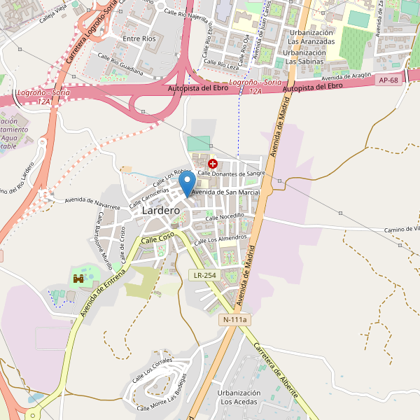 Mapa de taxi en Lardero Thumbnail