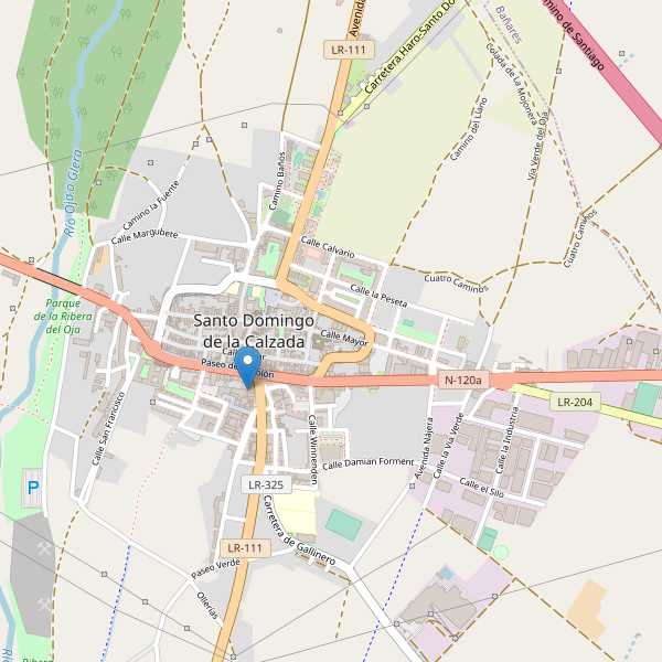 Thumbnail Mapa de teatros en Santo Domingo de la Calzada