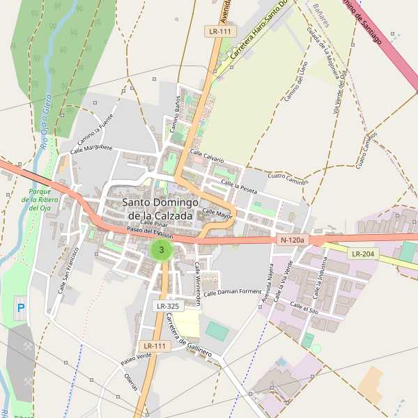 Mapa de telefonos en Santo Domingo de la Calzada Thumbnail