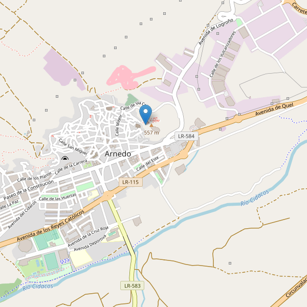 Mapa de vistas en Arnedo Thumbnail