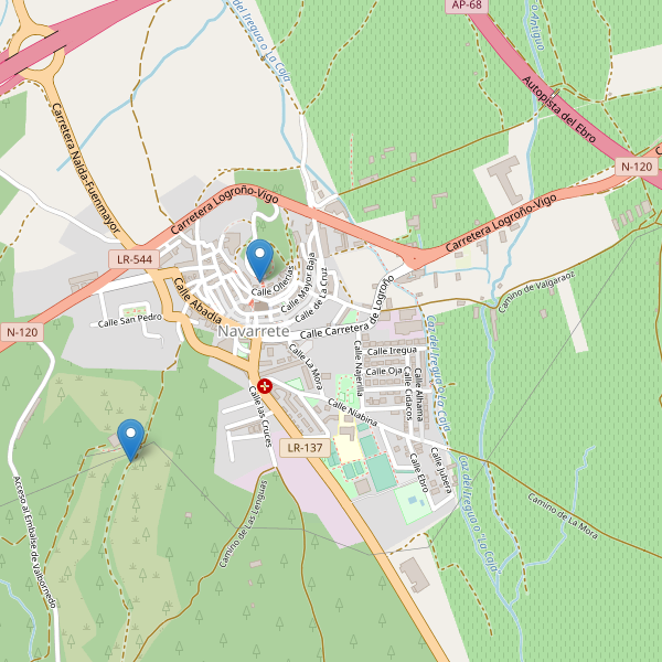 Mapa de vistas en Navarrete Thumbnail