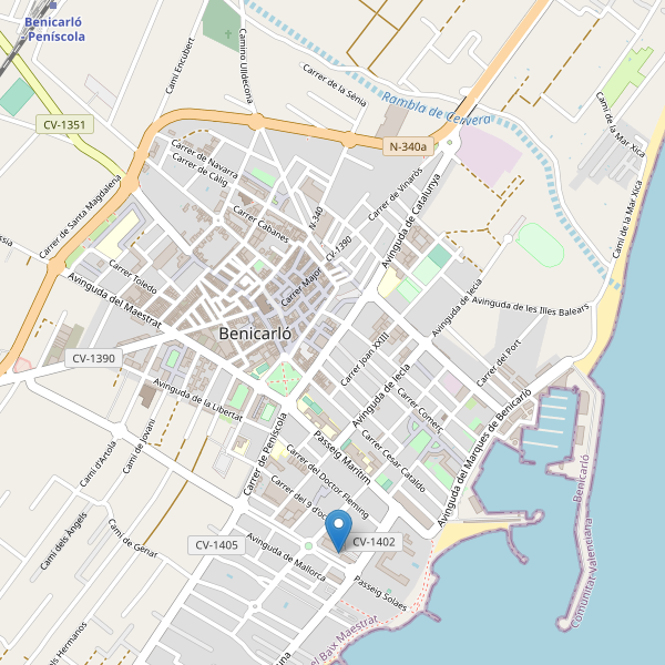 Mapa de aseos en Benicarló Thumbnail