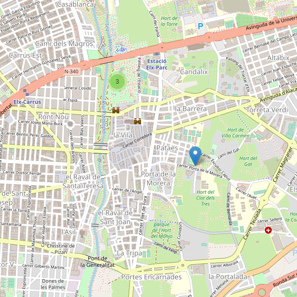 Mapa de aseos en Elche Thumbnail